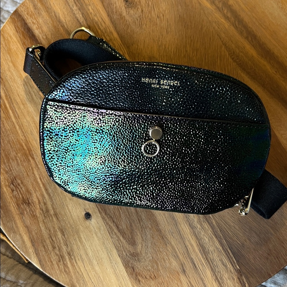 Henri Bendel West 57th Belt Bag Petrol